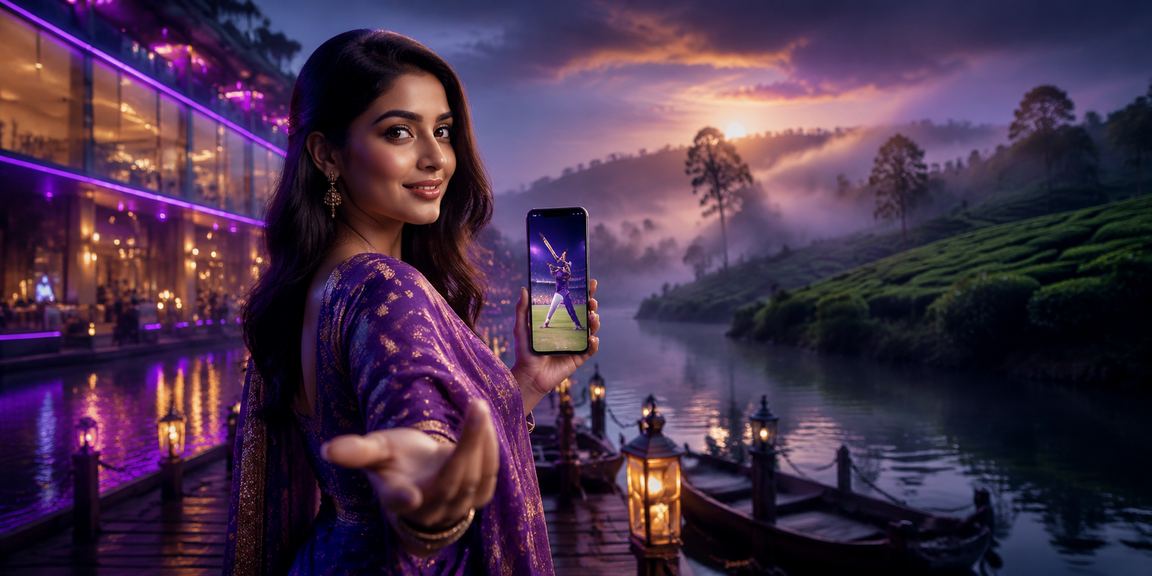 সিলেটের চা বাগানে একজন tkbd সদস্য ক্রিকেট বেটিং উপভোগ করছেন